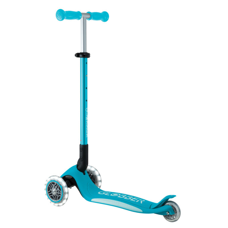 Globber Elite Lights Scooter - Aqua