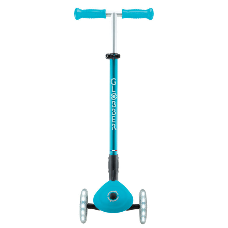 Globber Elite Lights Scooter - Aqua