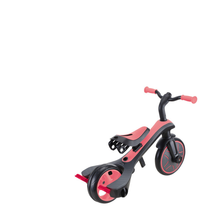 Globber Explorer Trike 4 in 1-Coral Pink