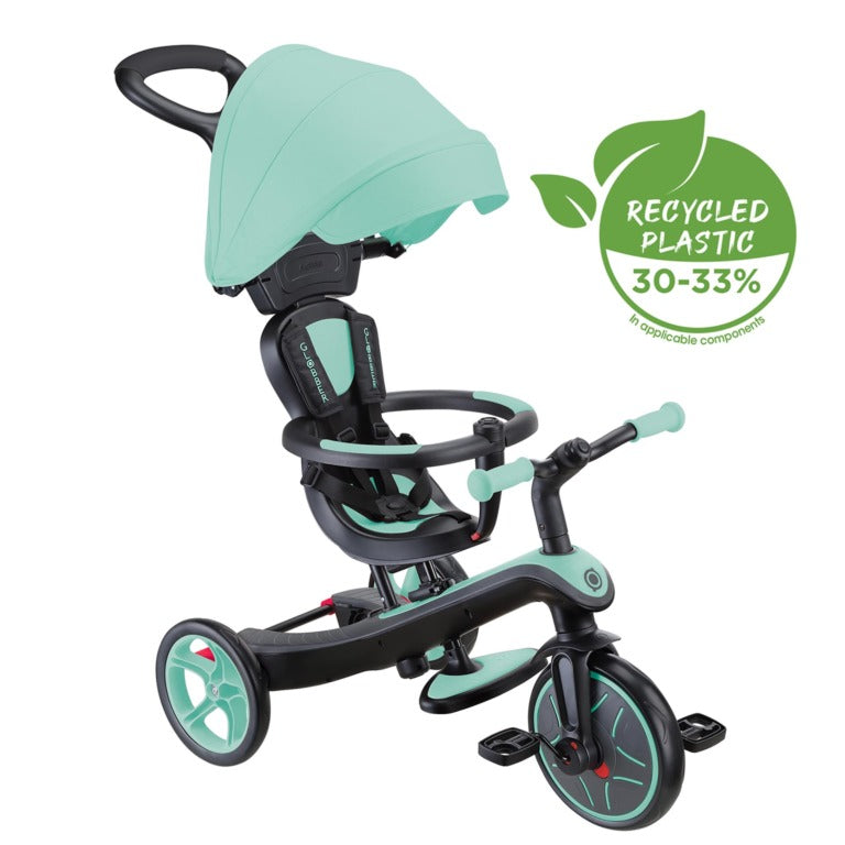Globber Explorer Trike 4 in 1-Mint