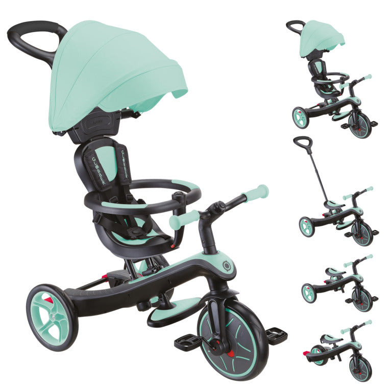 Globber Explorer Trike 4 in 1-Mint