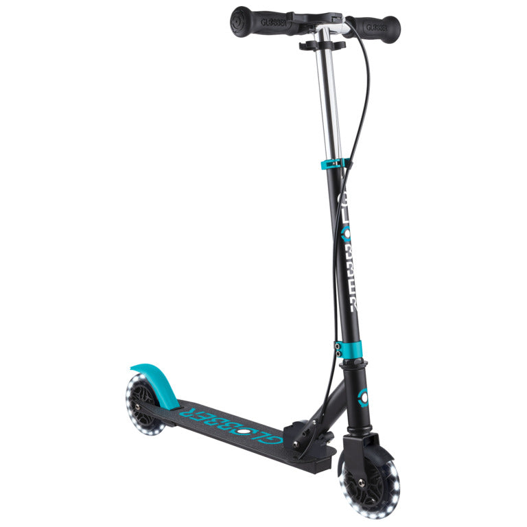 Globber Flow Element Junior Lights - Black/Teal