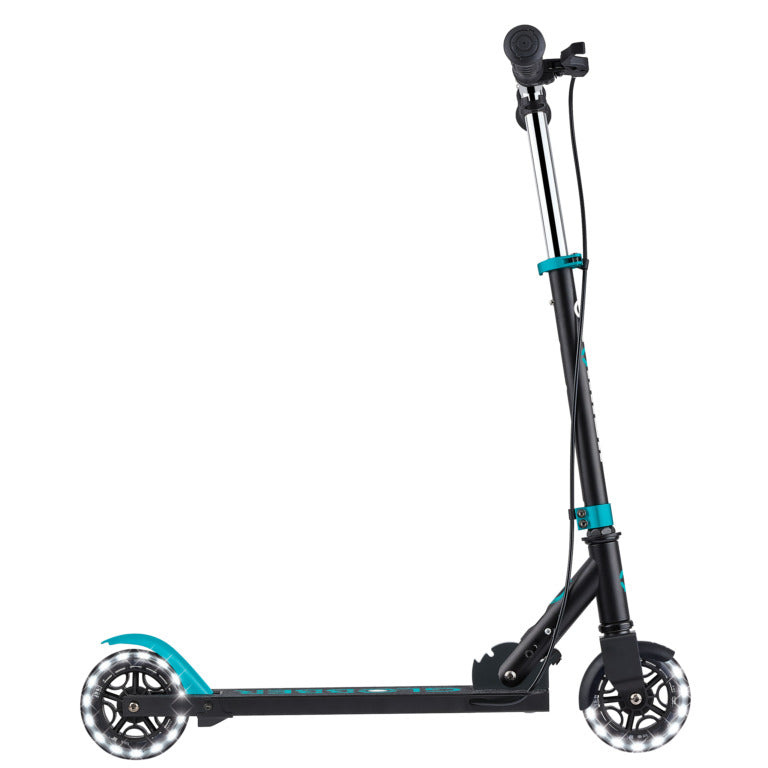 Globber Flow Element Junior Lights - Black/Teal