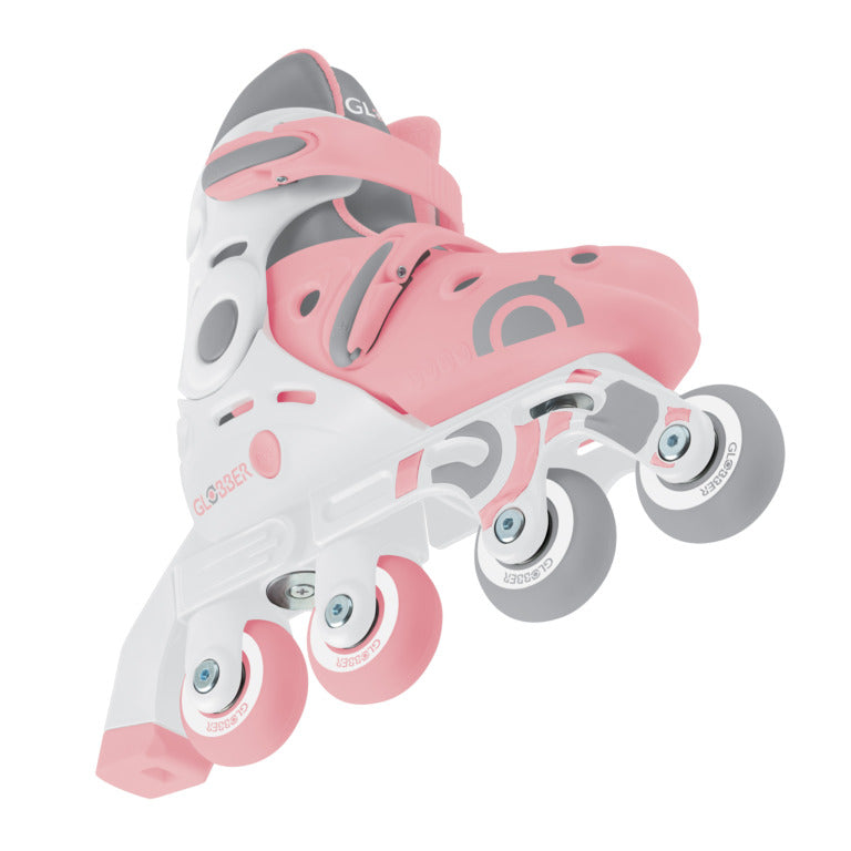 Globber 2 In 1 Learning Skates EU Size 29-32- Pastel Pink