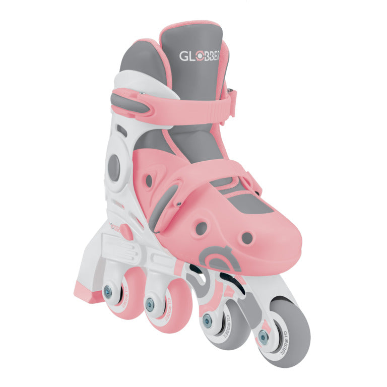 Globber 2 In 1 Learning Skates EU Size 29-32- Pastel Pink