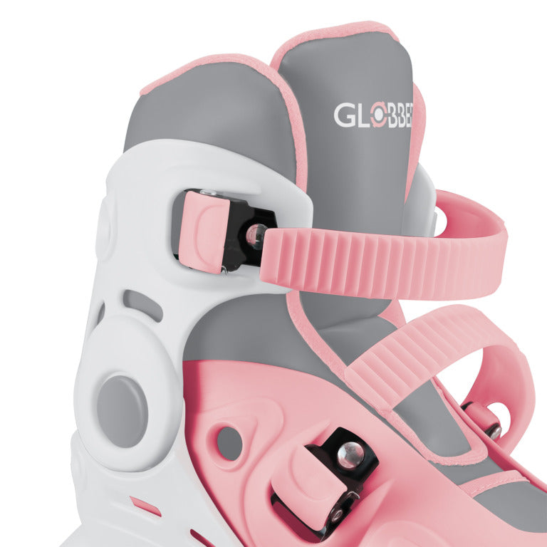 Globber 2 In 1 Learning Skates EU Size 29-32- Pastel Pink