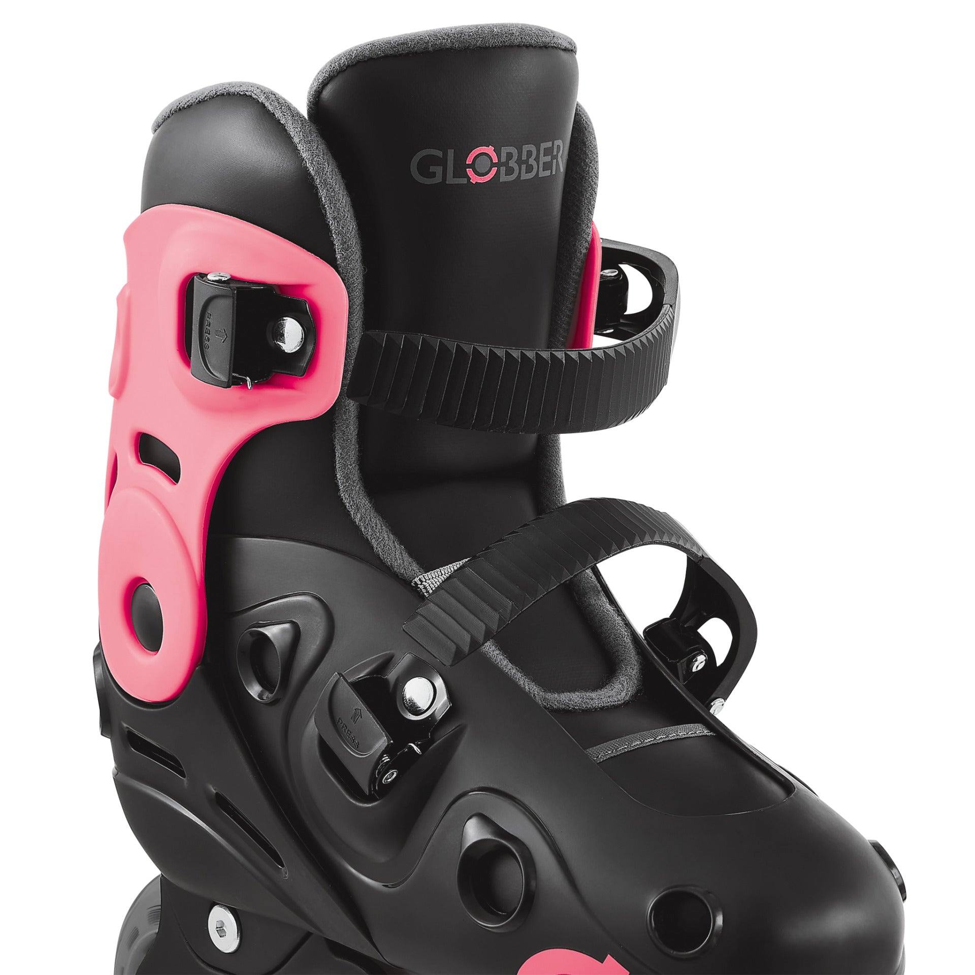 Globber Go Skates Light EU Size 34-37-Coral Pink