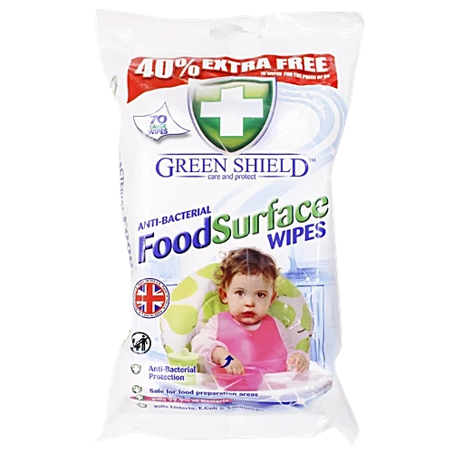 Greenshield Surface Wipes 50s Green Shield Yallatoys