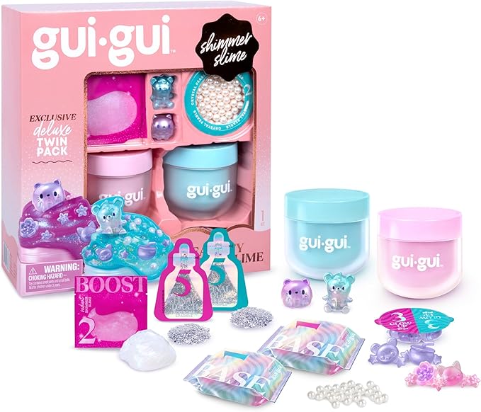 Gui Gui Slime Kit Shimmer Deluxe 2 Pack