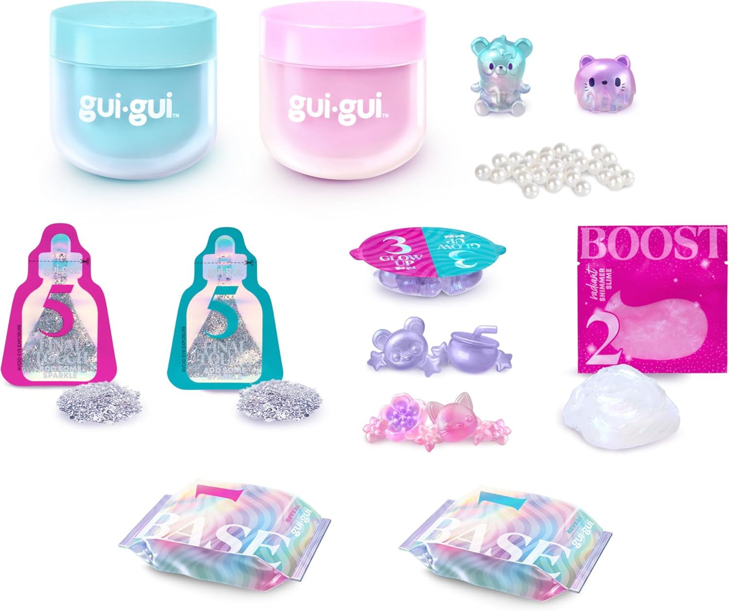 Shop Gui Gui Slime Kit Shimmer Deluxe 2 Pack