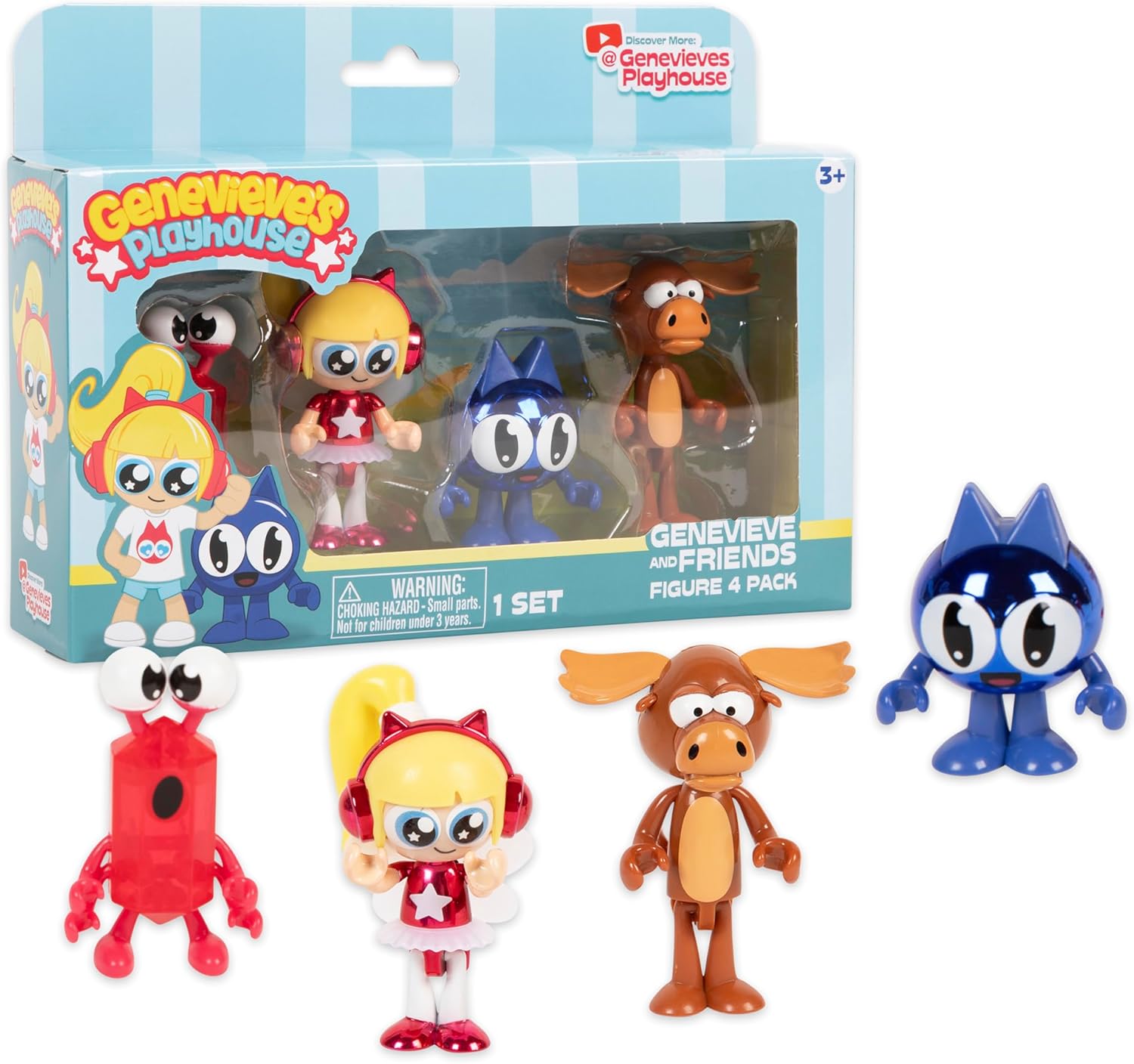 Genevieve's Playhouse Figure 4pk