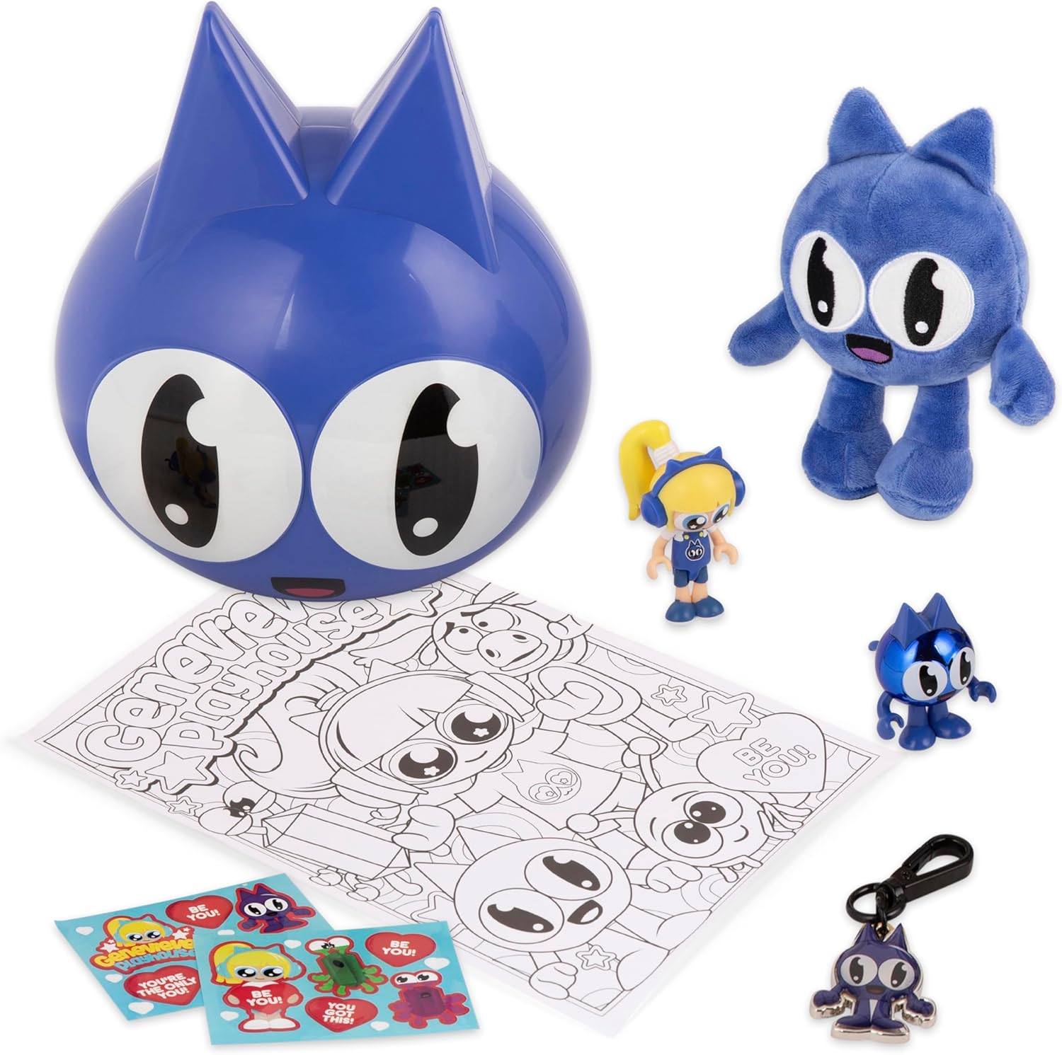 Genevieve's Playhouse Blueberry Cat Mystery Surprise Capsule Assorted