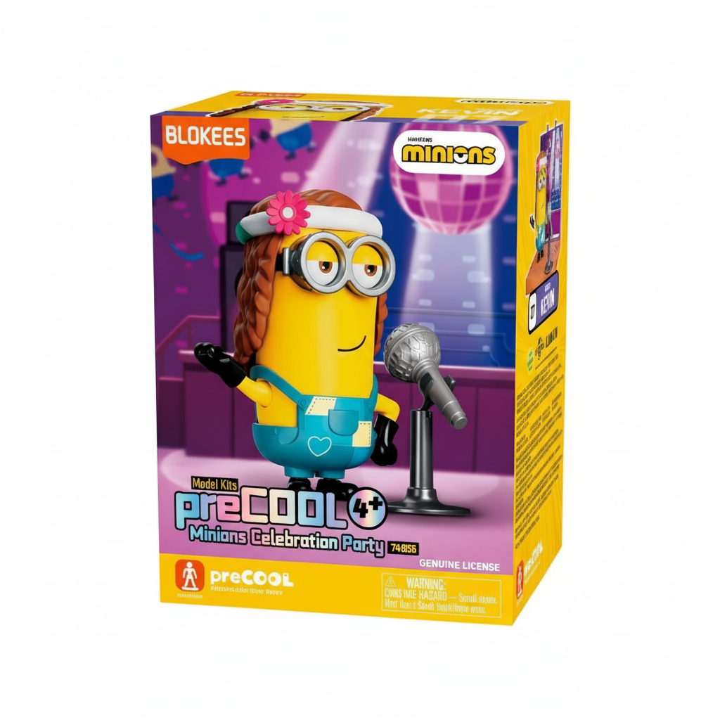 Blokees Minions Celebration Party Kevin Singer Blokees Yallatoys