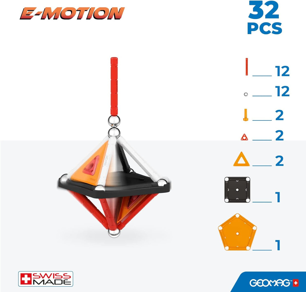 Geomag E-motion Recycled Packaging Design