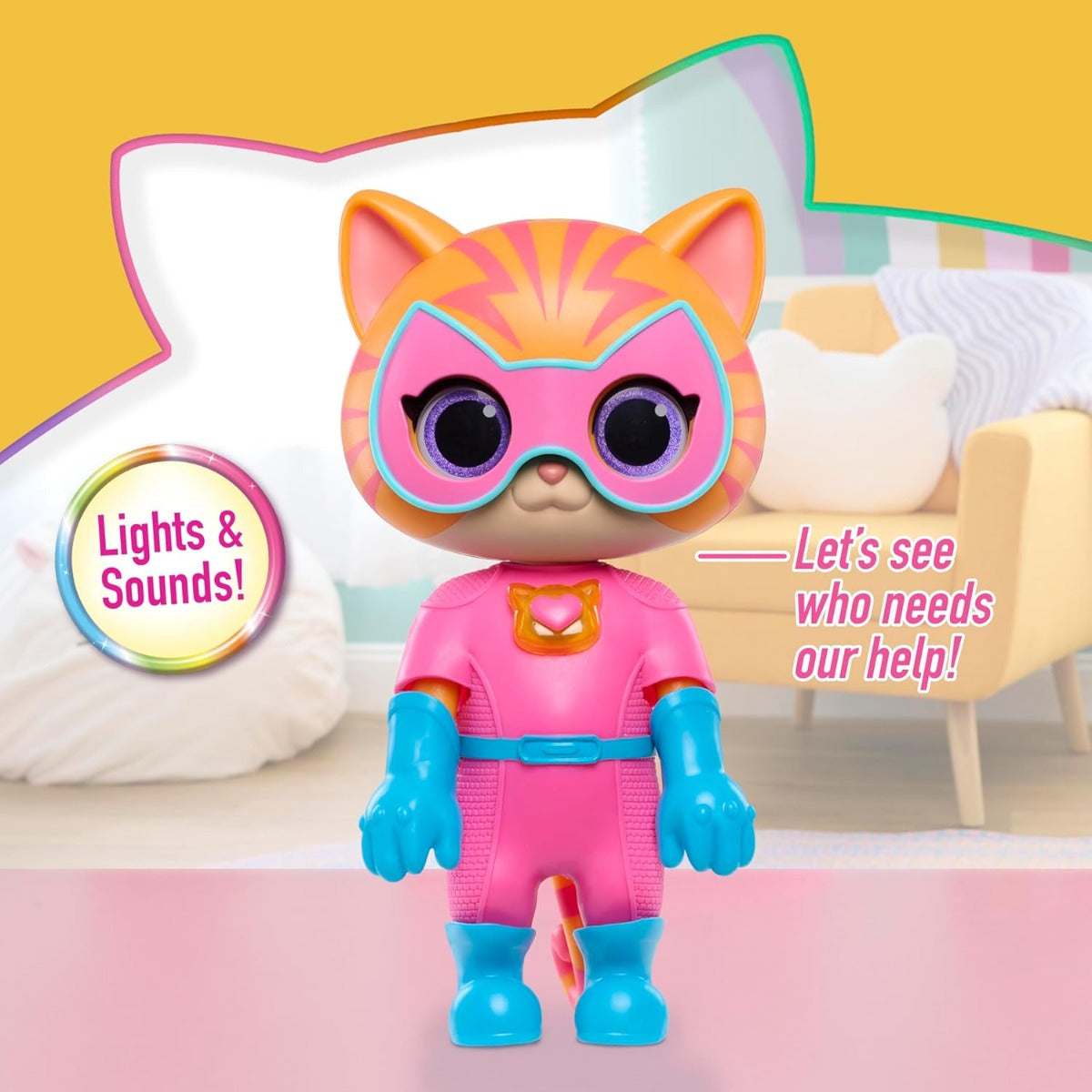 Ginny transforming cat toy