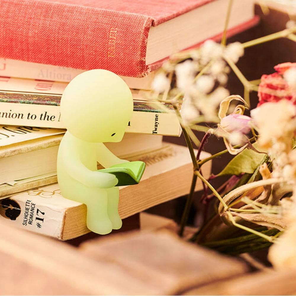 Glow in the dark Smiski Bed Series figure