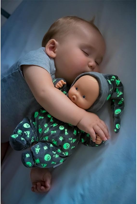 Glow in the dark baby doll for kids bedtime comfort
