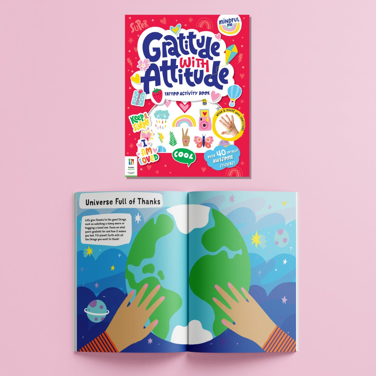 Gratitude with Attitude Hinkler tattoo kit