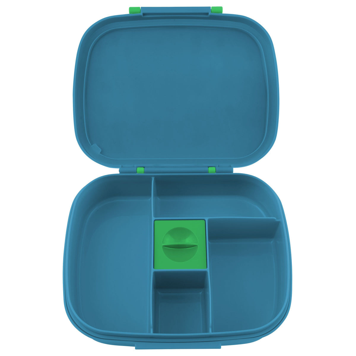 Green Dinosaur Bento Box with Removable Tray