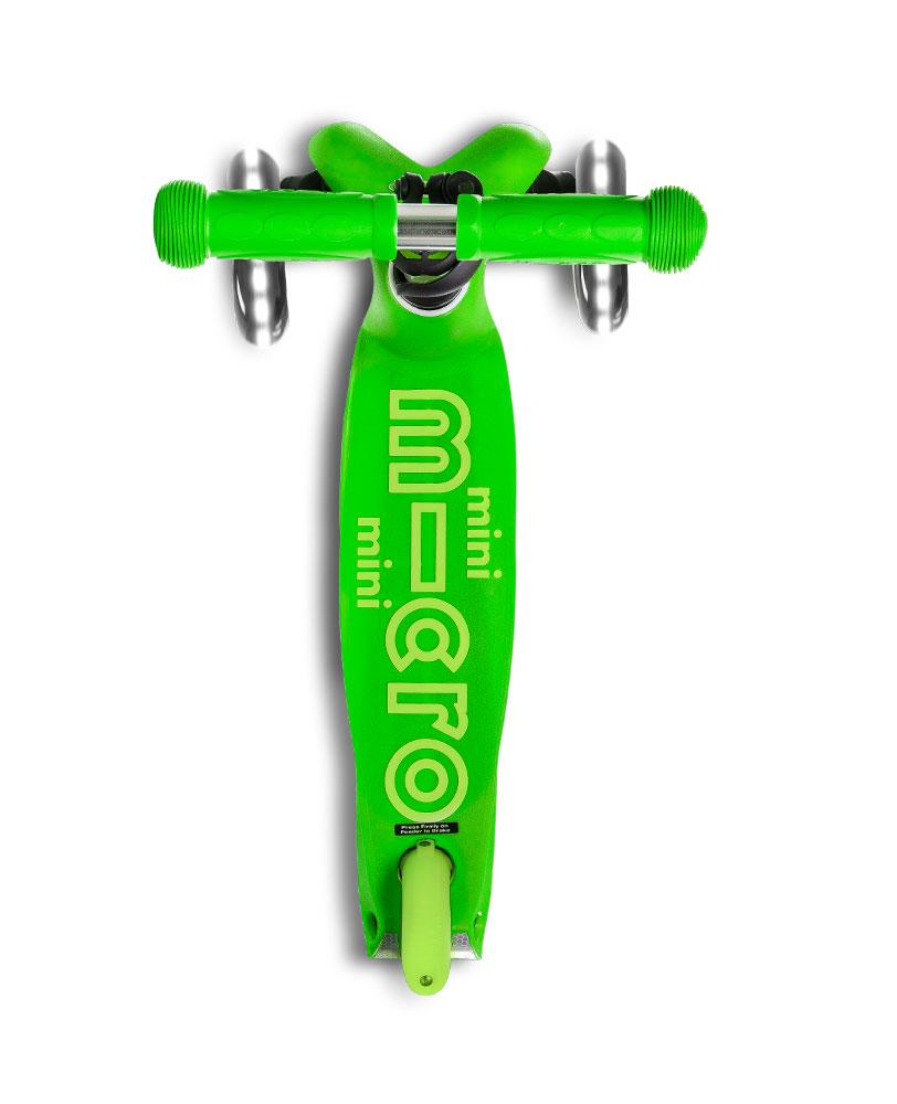 Green LED Wheel Kids Scooter