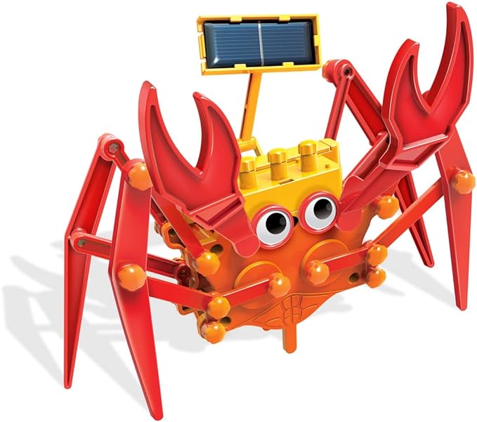 Green Science Solar and Battery Crab Robot