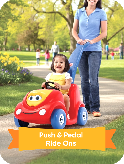 Push & Pedal Ride Ons