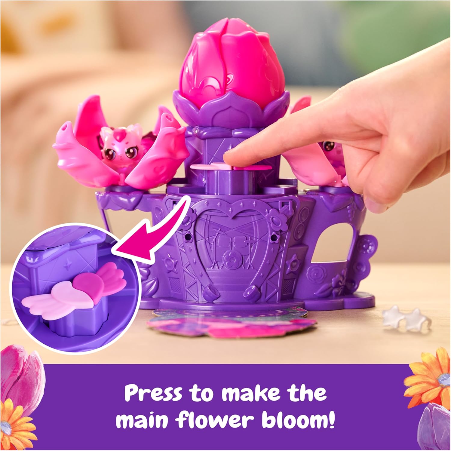 Hatchimals Flower Fest Collectibles Pack with 3 Surprise Blind Box Characters Hatchimals Yallatoys