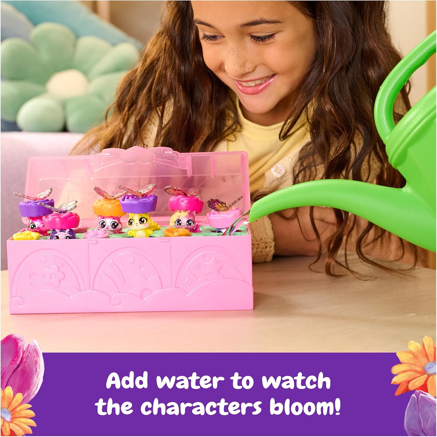 Hatchimals Bloomables Bloom Bash Pack Cute Easter Basket Stuffers with 6 Surprise Blind Box Figures Hatchimals Yallatoys