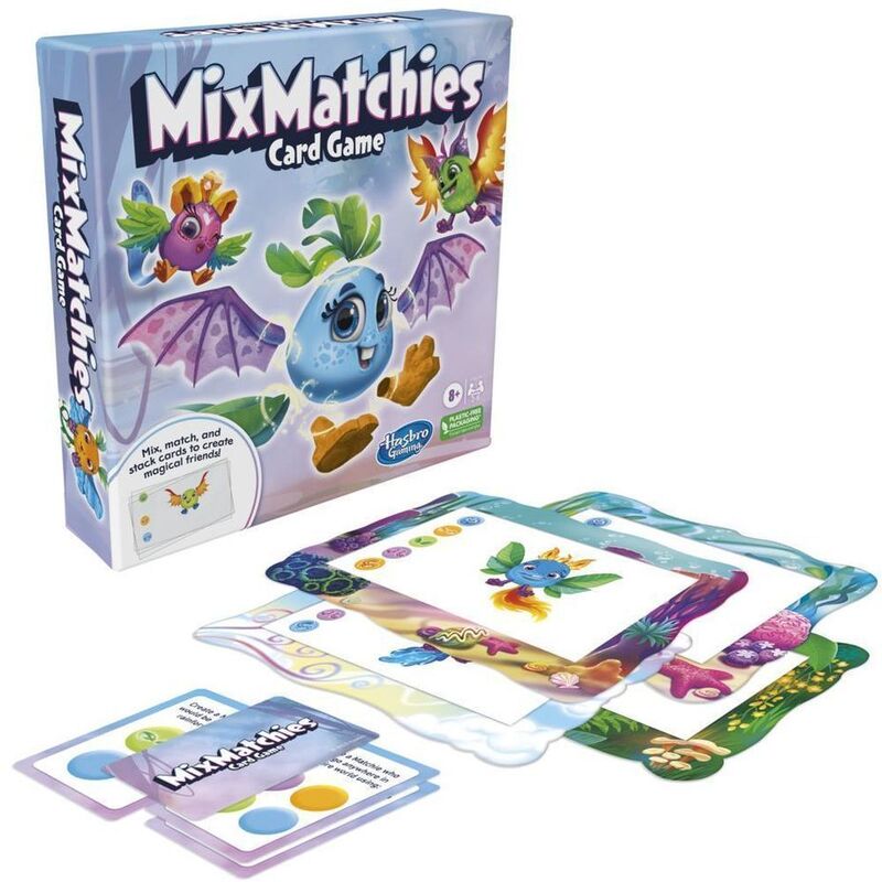 Hasbro Gaming Mixmatchies Family Card Game Hasbro Gaming Yallatoys