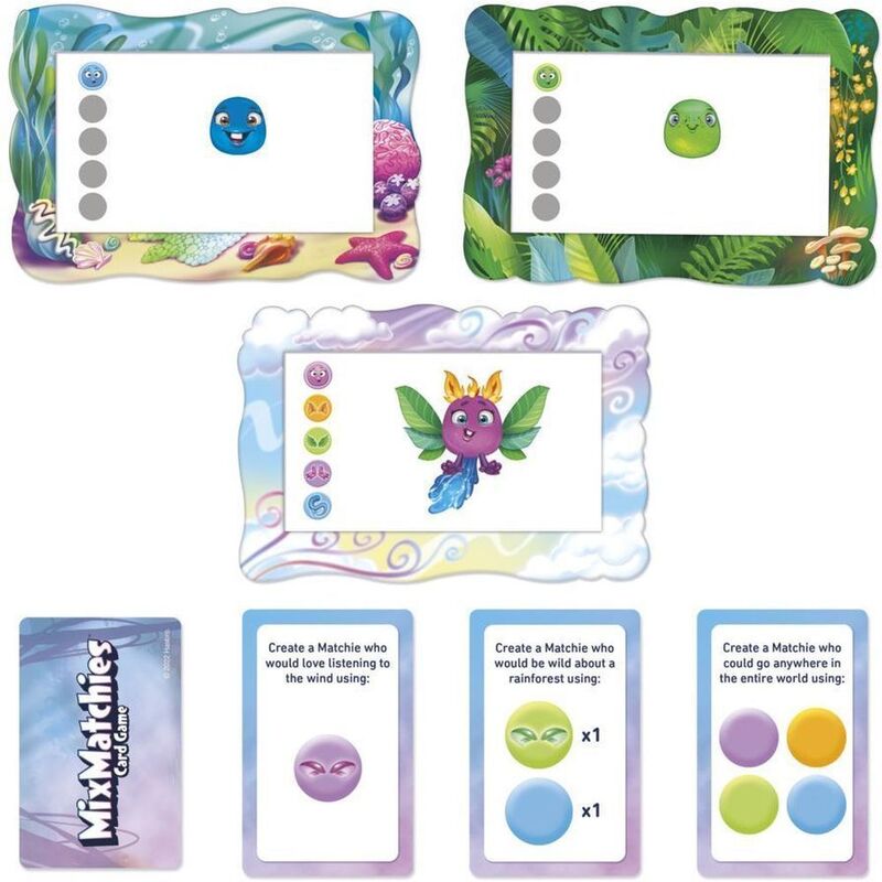 Hasbro Gaming Mixmatchies Family Card Game Hasbro Gaming Yallatoys