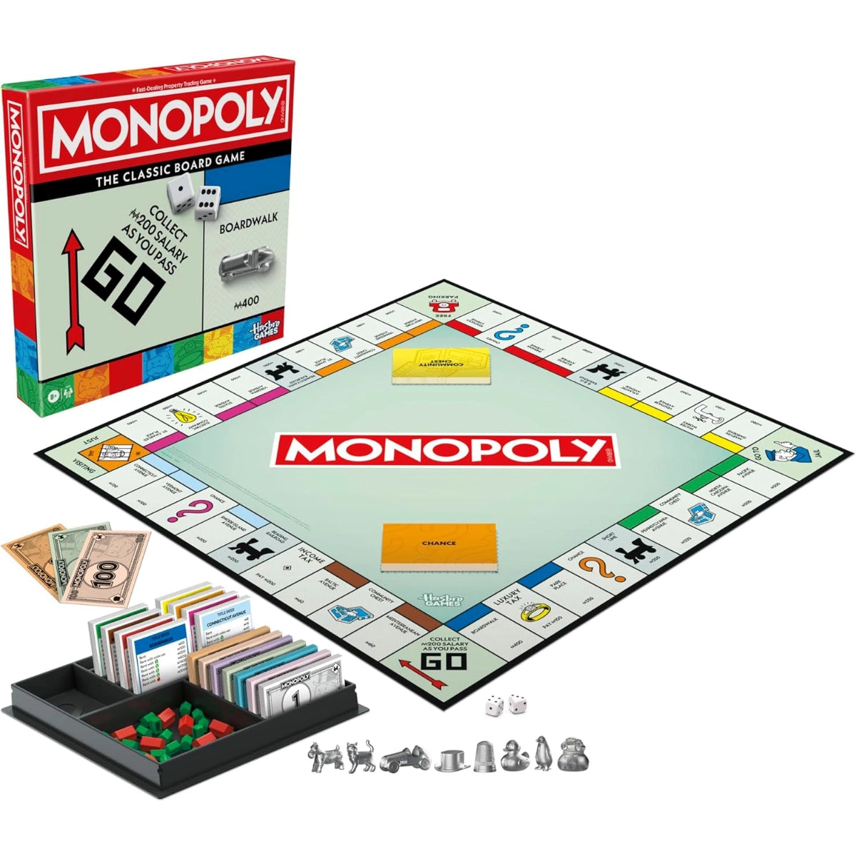 Hasbro Gaming Classic Monopoly Game Hasbro Gaming Yallatoys
