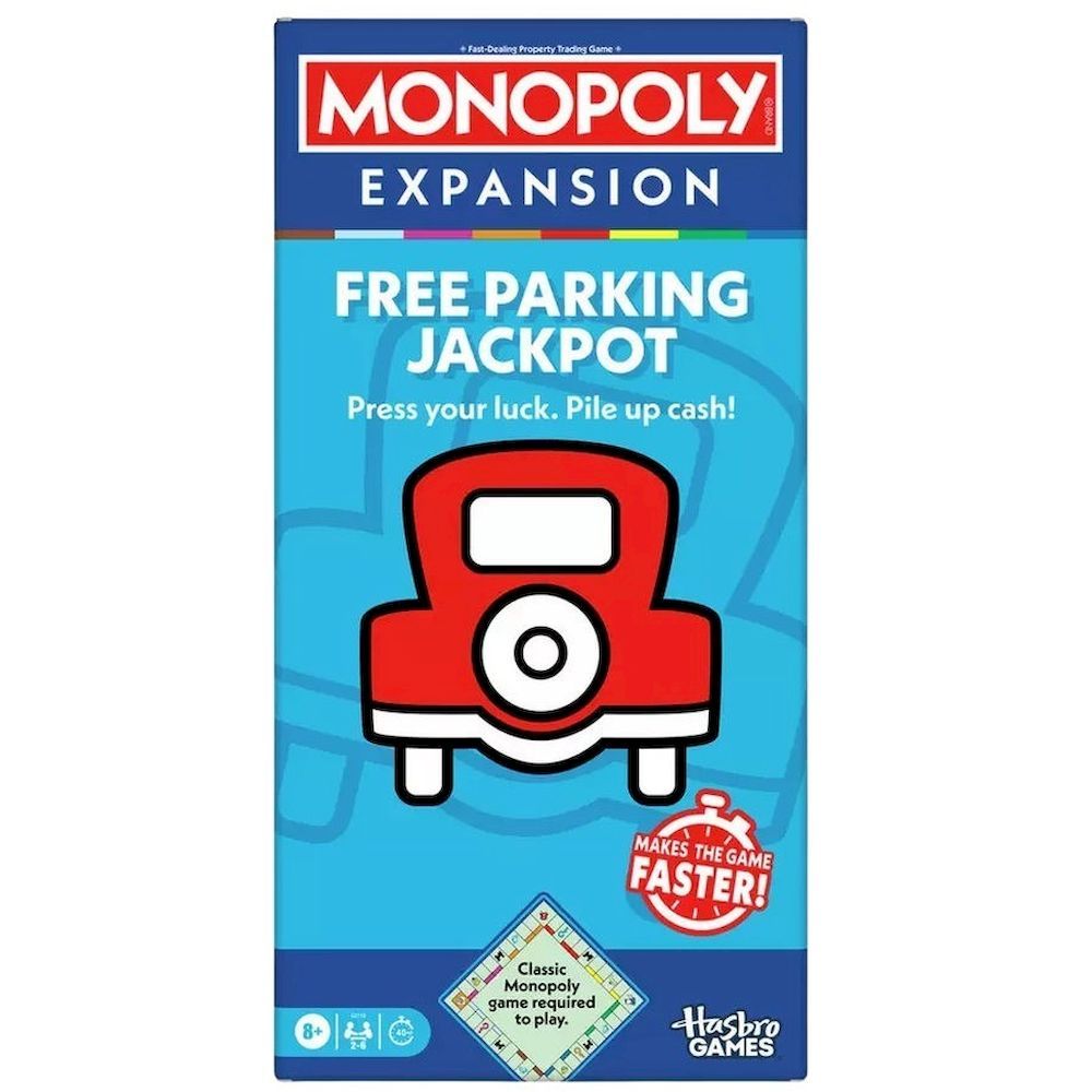 Hasbro Gaming Monopoly Free Parking Jackpot Hasbro Gaming Yallatoys