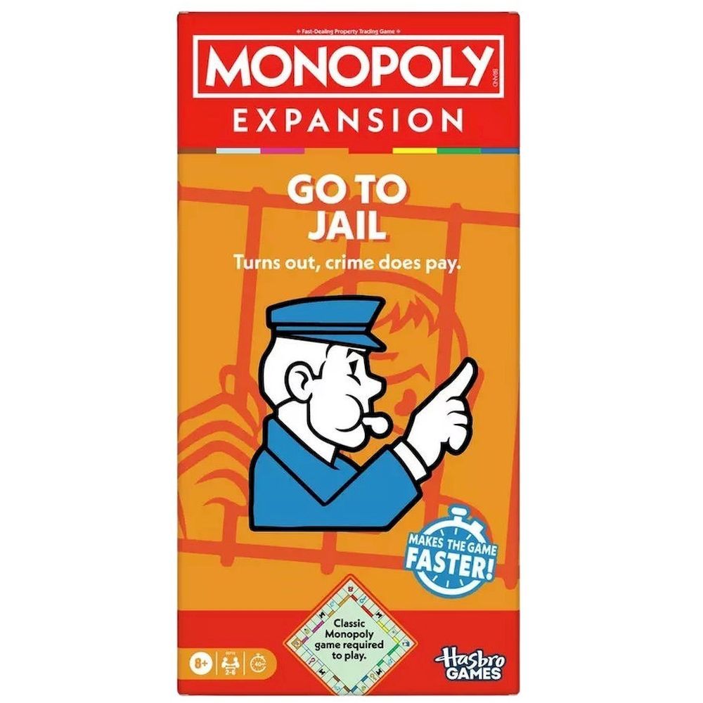 Hasbro Gaming Monopoly Go To Jail Hasbro Gaming Yallatoys