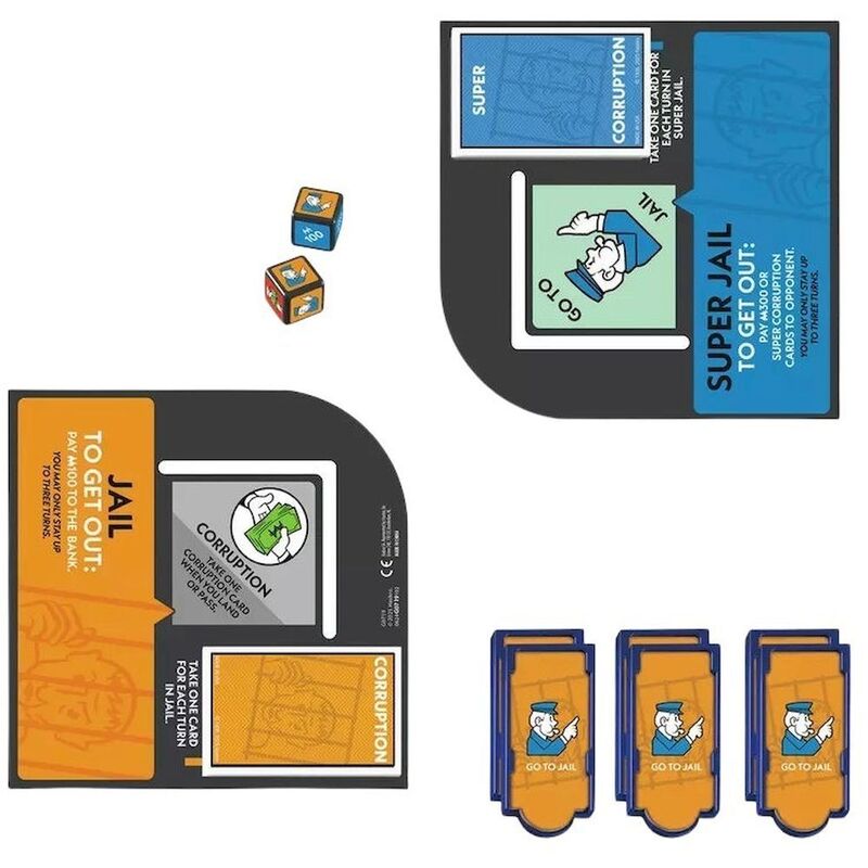 Hasbro Gaming Monopoly Go To Jail Hasbro Gaming Yallatoys