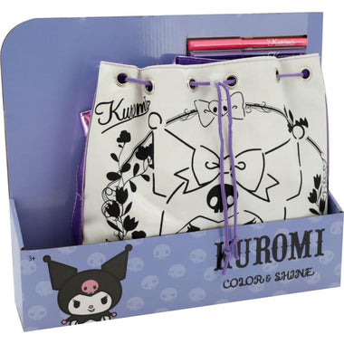 Hello Kitty Kuromi Shoulder Bag Color and Shine Coloring Activity Set