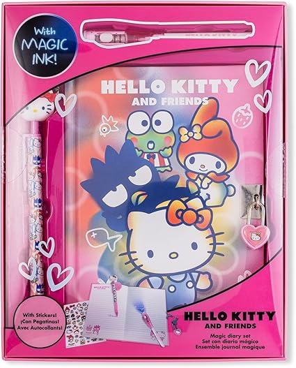 Hello Kitty Secret Notebook With Light