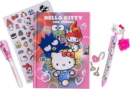 Hello Kitty Secret Notebook With Light