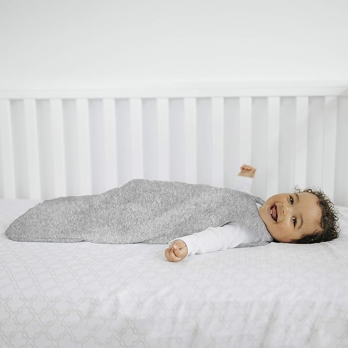 Halo SleepSack Sleep Bag 0.5 Tog 100% Cotton Heather Grey 6 to 18 months Halo Yallatoys