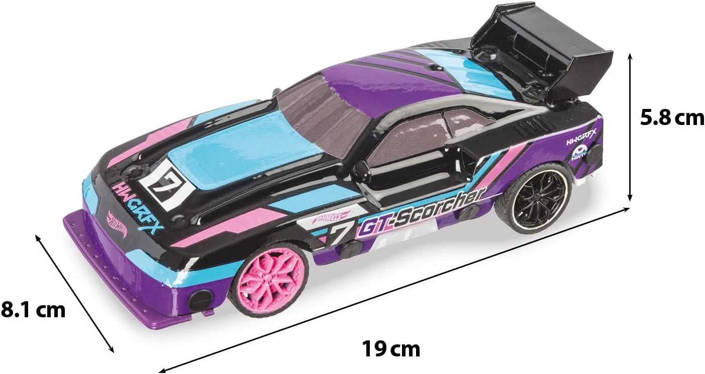 Hot Wheels GT Scorcher Model 1:24 Scale Remote Control Car Hotwheels Yallatoys