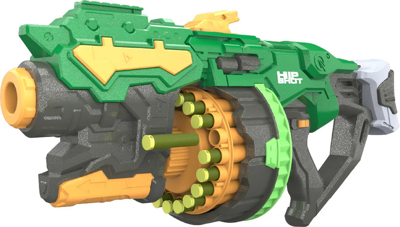 Hip Shot Battery Operated Speed Detonation with 20 Darts Hip Shot Yallatoys