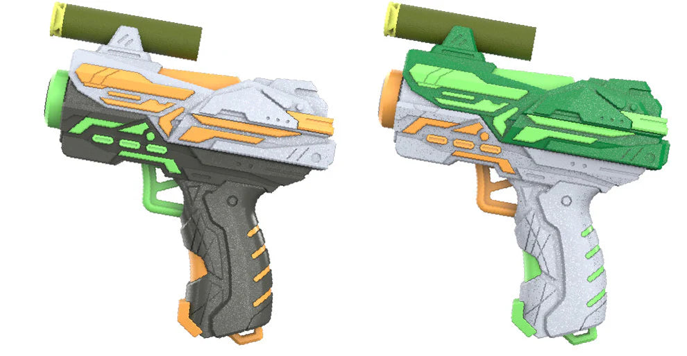 Hip Shot Combo Iron Singer 2 Blaster with 14 Darts Hip Shot Yallatoys