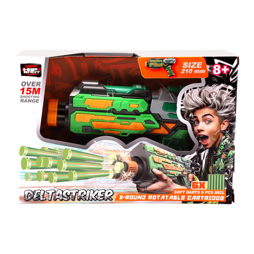 Hip Shot Deltastriker with 6 Darts Hip Shot Yallatoys