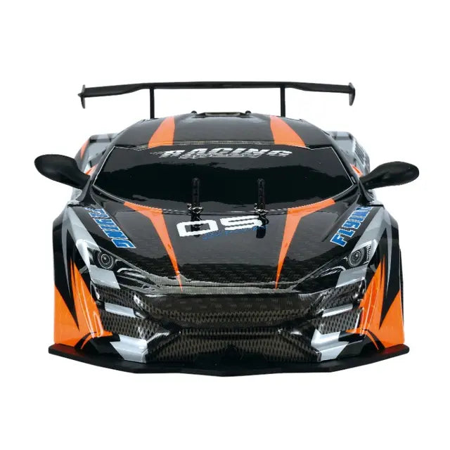 Hetzen Crazy Street LED Drift Remote Control Car Orange