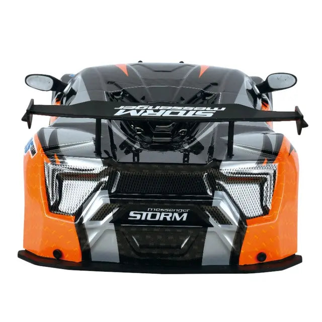 Hetzen Crazy Street LED Drift Remote Control Car Orange