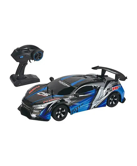 Hetzen Crazy Street LED Drift Remote Control Car Blue