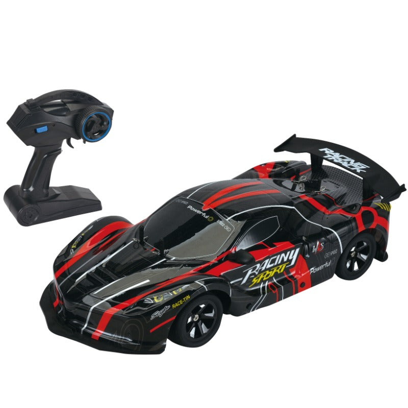 Hetzen Crazy Street LED Drift Remote Control Car Red