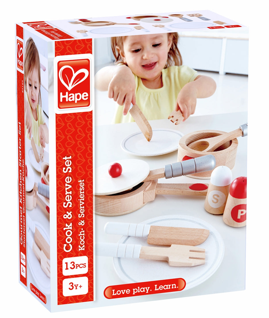 Hape Roleplay Cook Serve