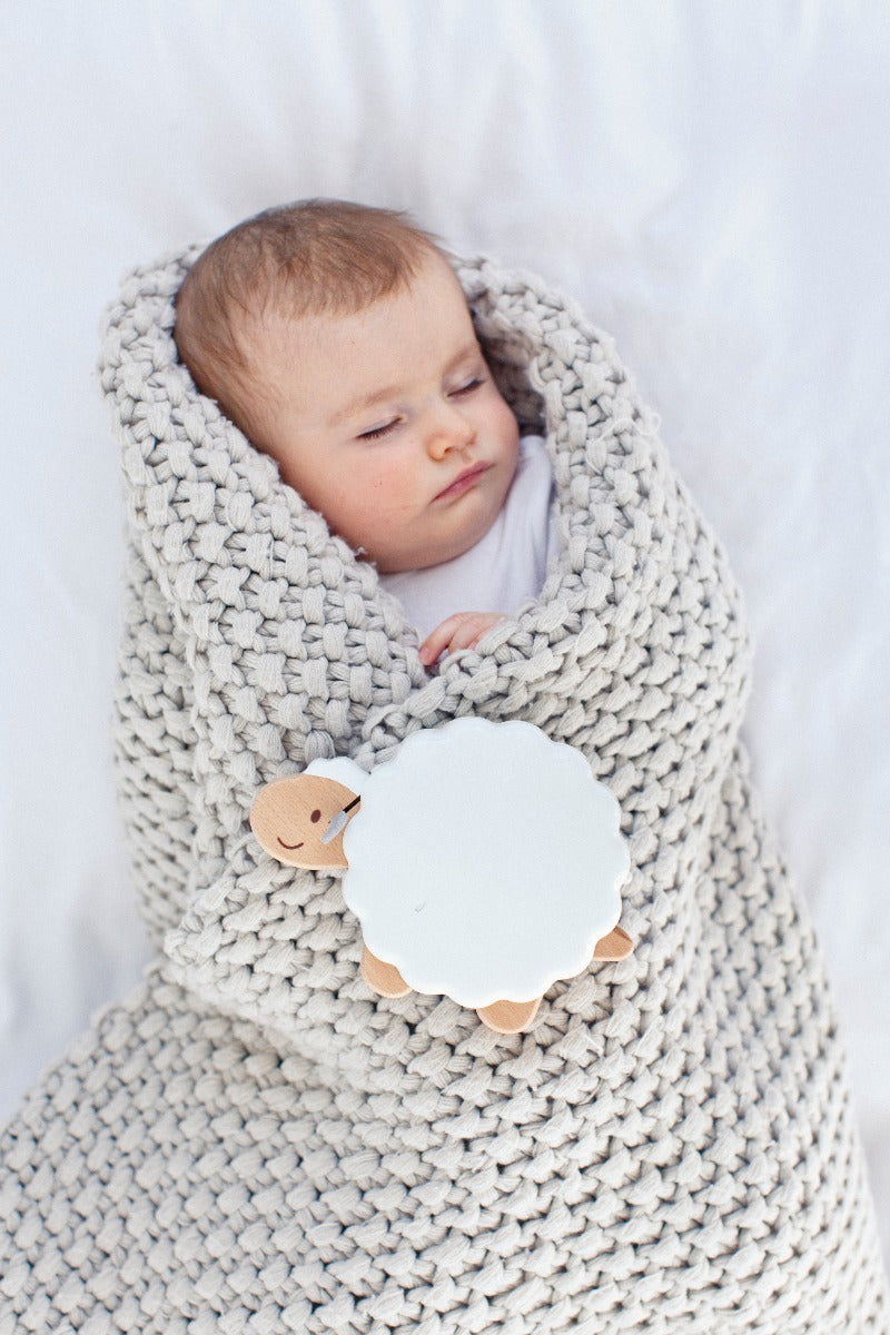 Hape Sleepy Sheepy Night Light Display View
