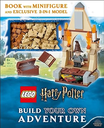 Harry Potter book with minifigure