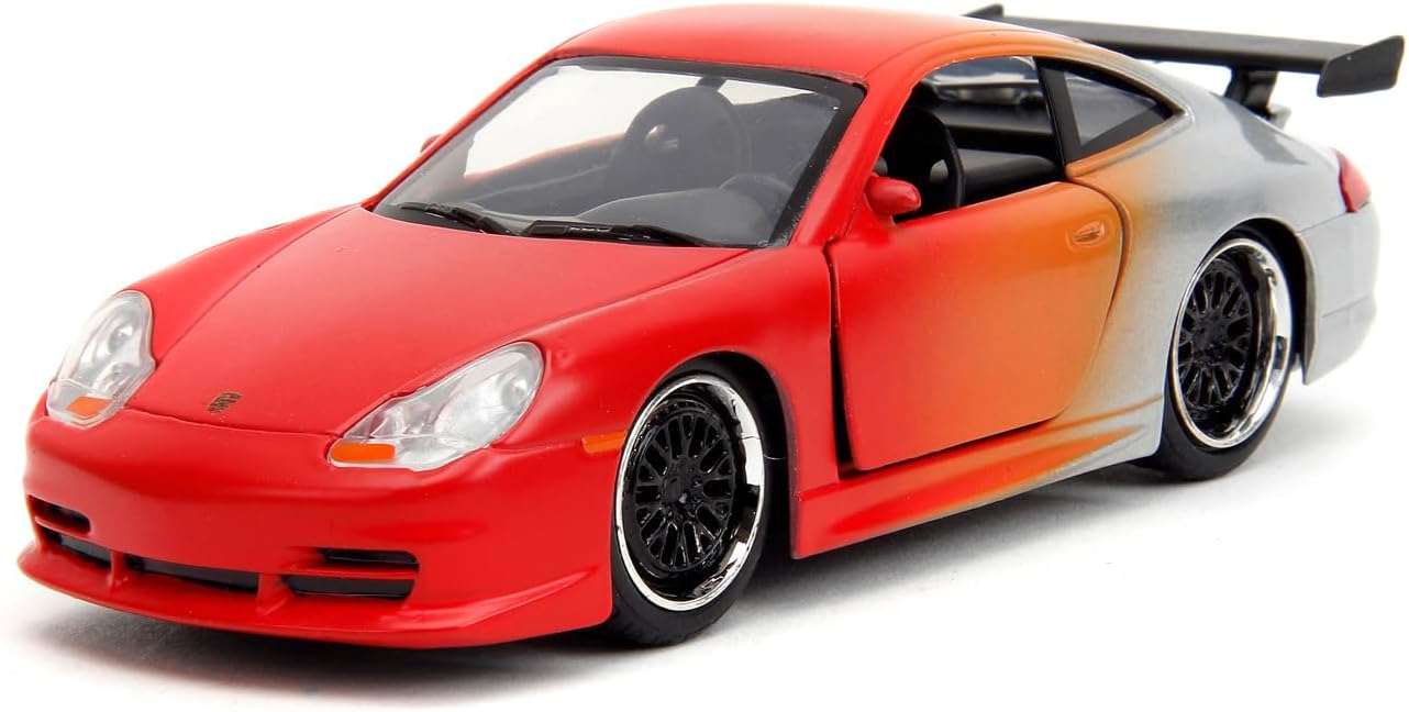 High-gloss half Pink Slips car